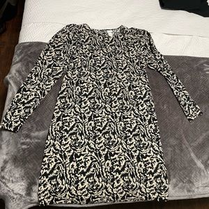 swirl patterned dress ffrom h&m